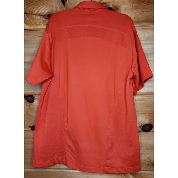 Nike Golf Mens Golf Dri-Fit Performance Shirt Orange Size Large - Picture 14 of 16